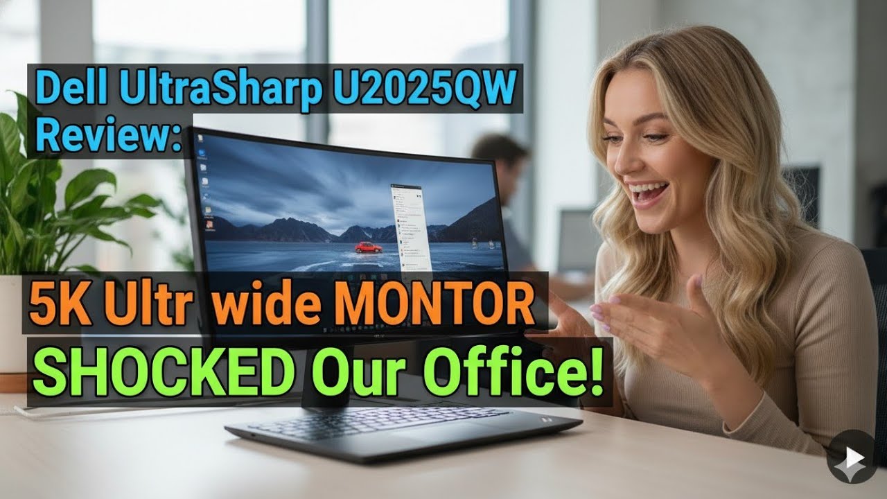 Dell UltraSharp U4025QW Review: 5K Ultrawide MONITOR SHOCKED Our Office!