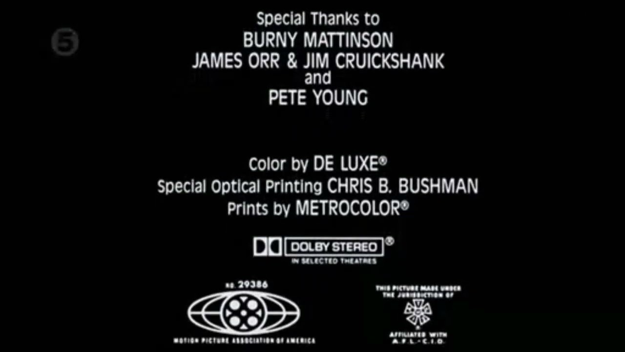 Oliver and Company End Credits (TV Version)