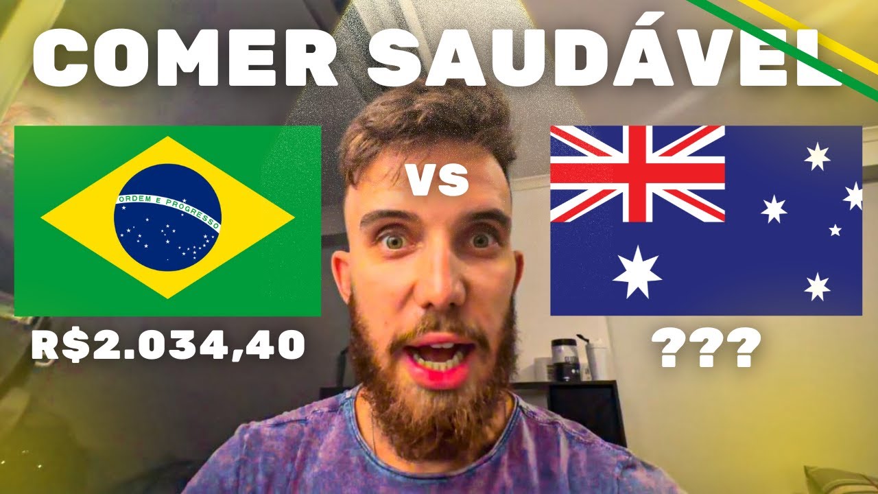 PREÇOS NO SUPERMERCADO NA AUSTRÁLIA - Quanto custa comer saudável?
