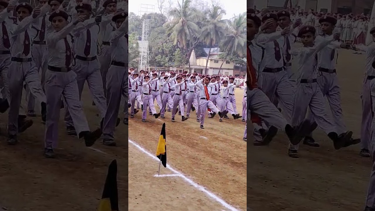 R. S. P. PARADE INTERZONAL 7/1/2023 PAREL POLICE GROUND #vairal #rsp #army