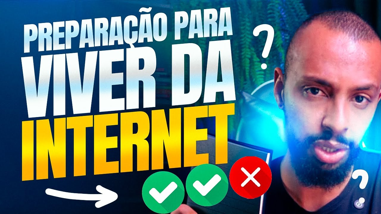 Como se organizar para viver de internet