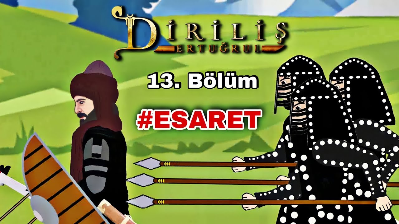 Diriliş Ertuğrul Çizgi Dizi 13. Bölüm