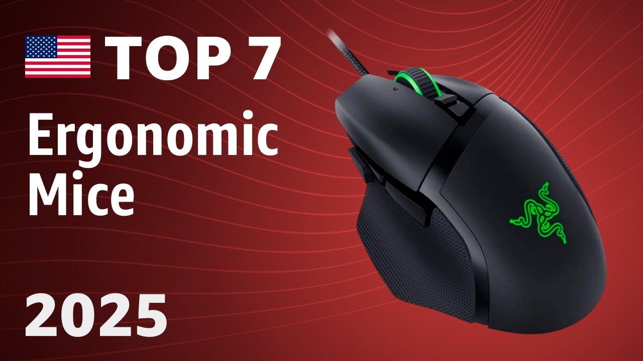 TOP—7. Best Ergonomic Mice 2025