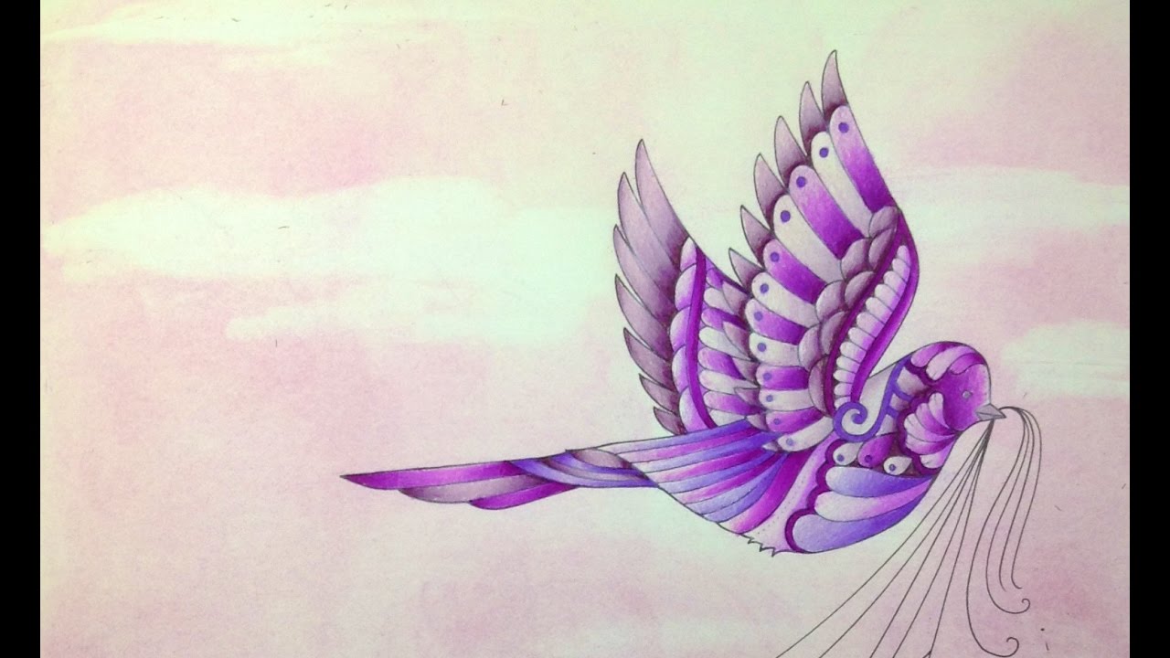 JOHANNA'S CHRISTMAS - prismacolor pencils - color along