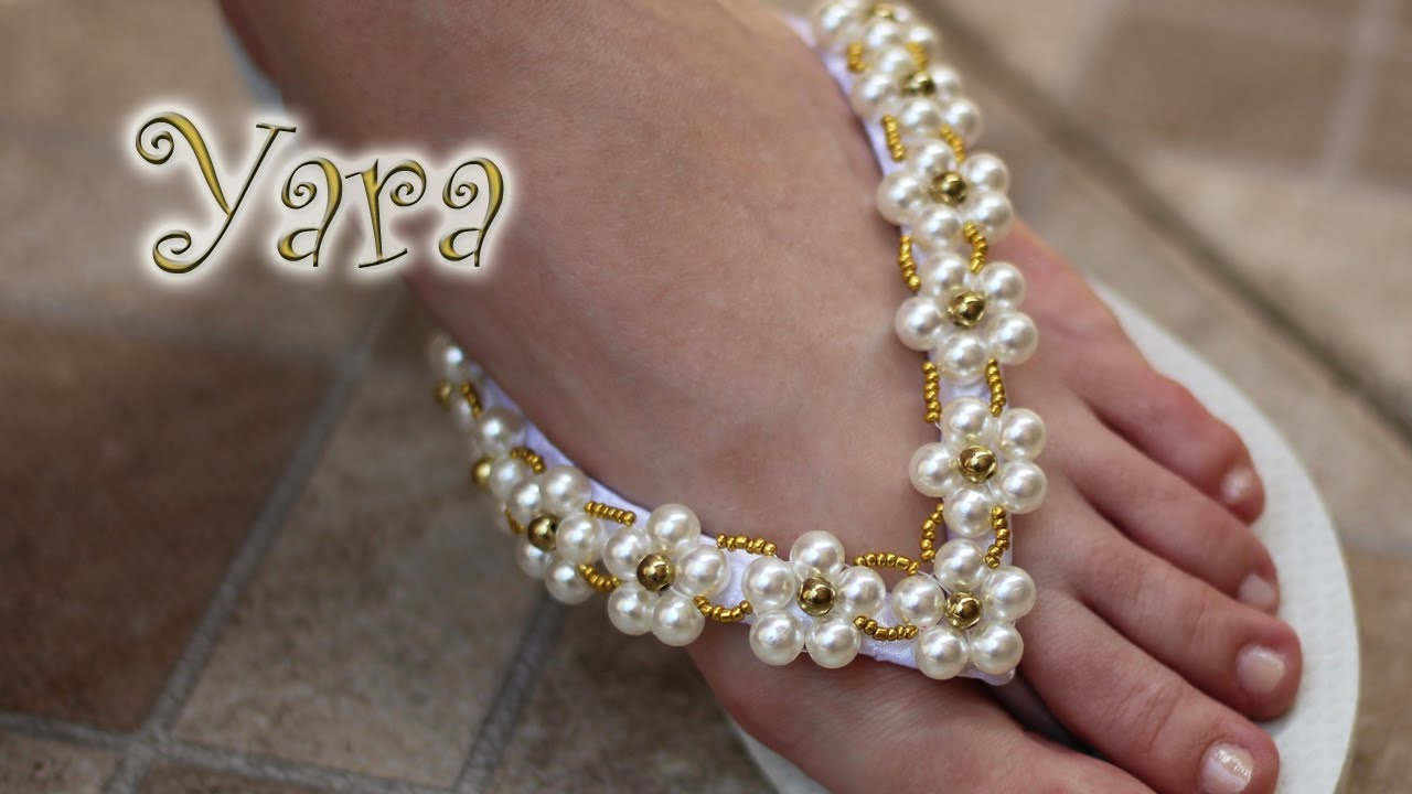 Chinelo decorado: Manta de Reveillon