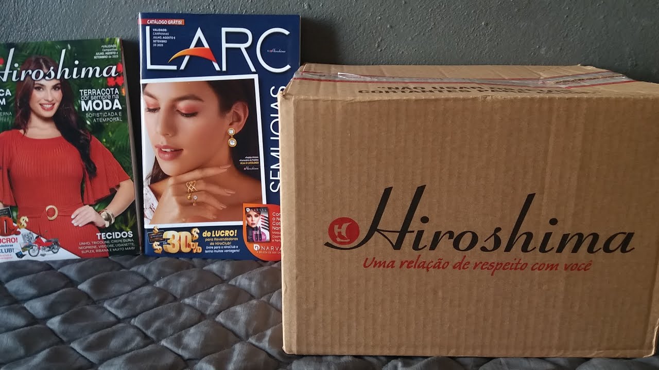 VEM CONFERIR ABRINDO MINHA CAIXA DA HIROSHIMA COM LINDOS LANÇAMENTOS DE SETEMBRO ❤😍