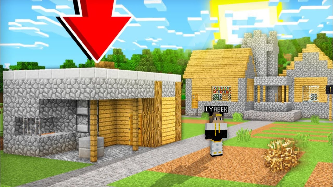 😱QISHLOQDAGI UYLAR QAYERGA YOʻQOLAYABDI ? | MINECRAFT UZBEK TILIDA