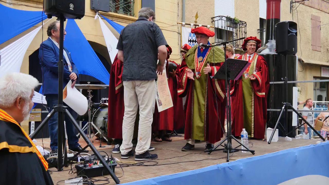 Vidéo de la Fête du vin à Fitou dans l'Aude