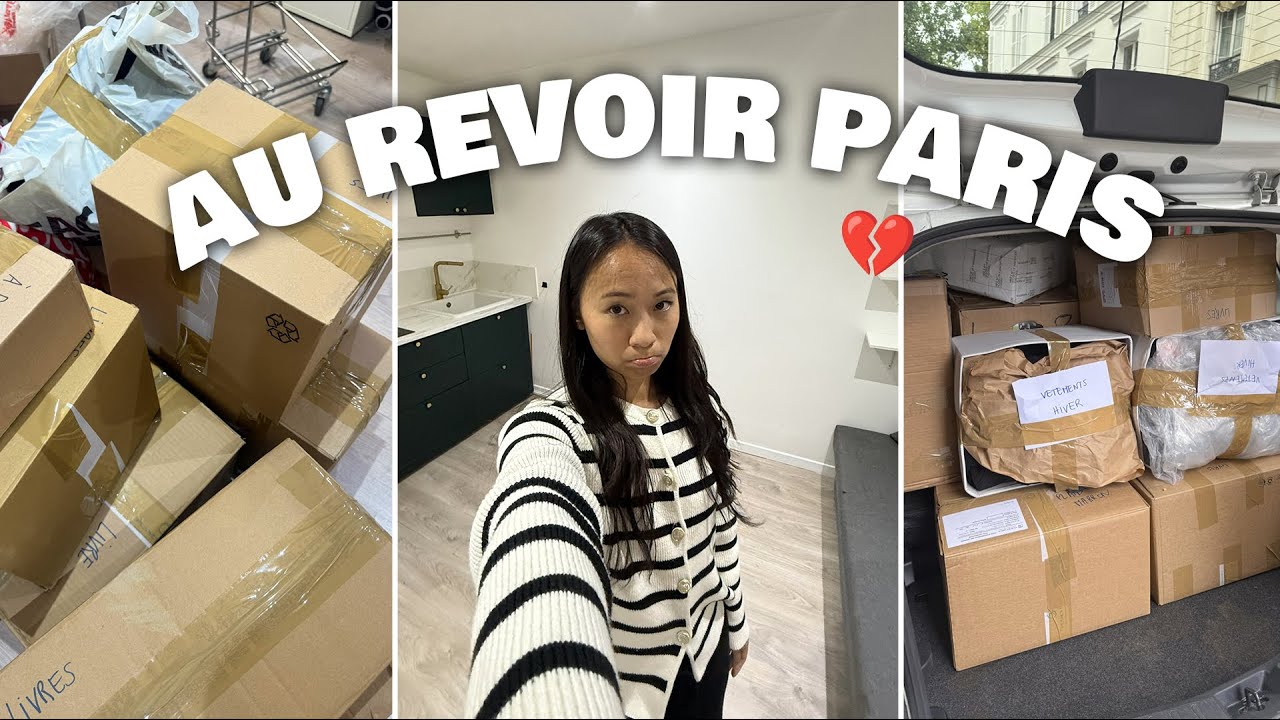 JE QUITTE PARIS 😭💔