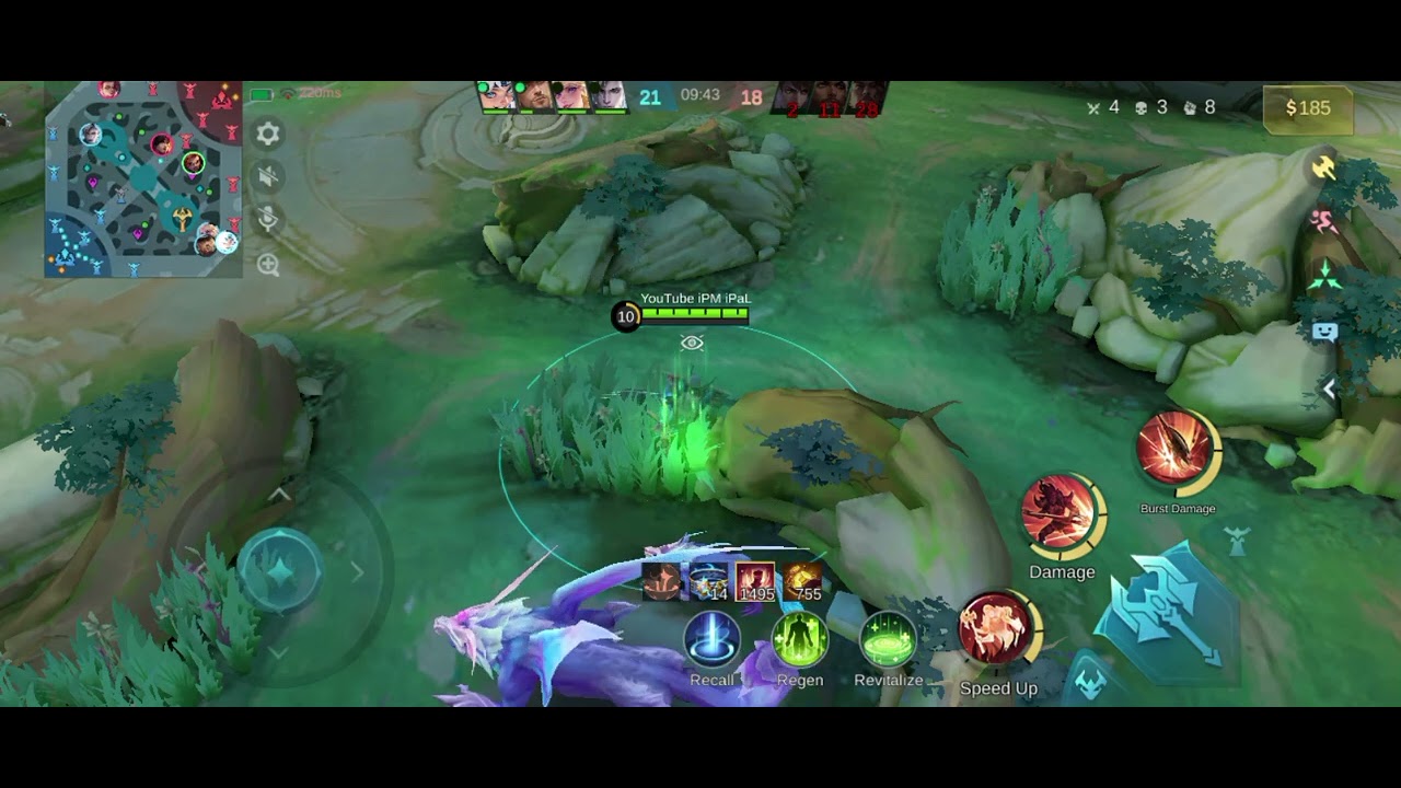 Hilda roam mvp mantap solo rank tim hyper map lord tidak