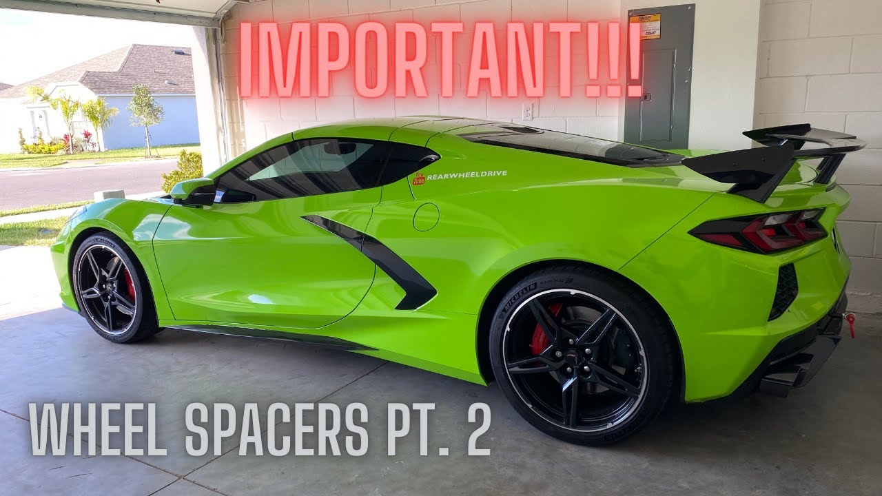 C8 CORVETTE 20MM WHEEL SPACER PT. 2
