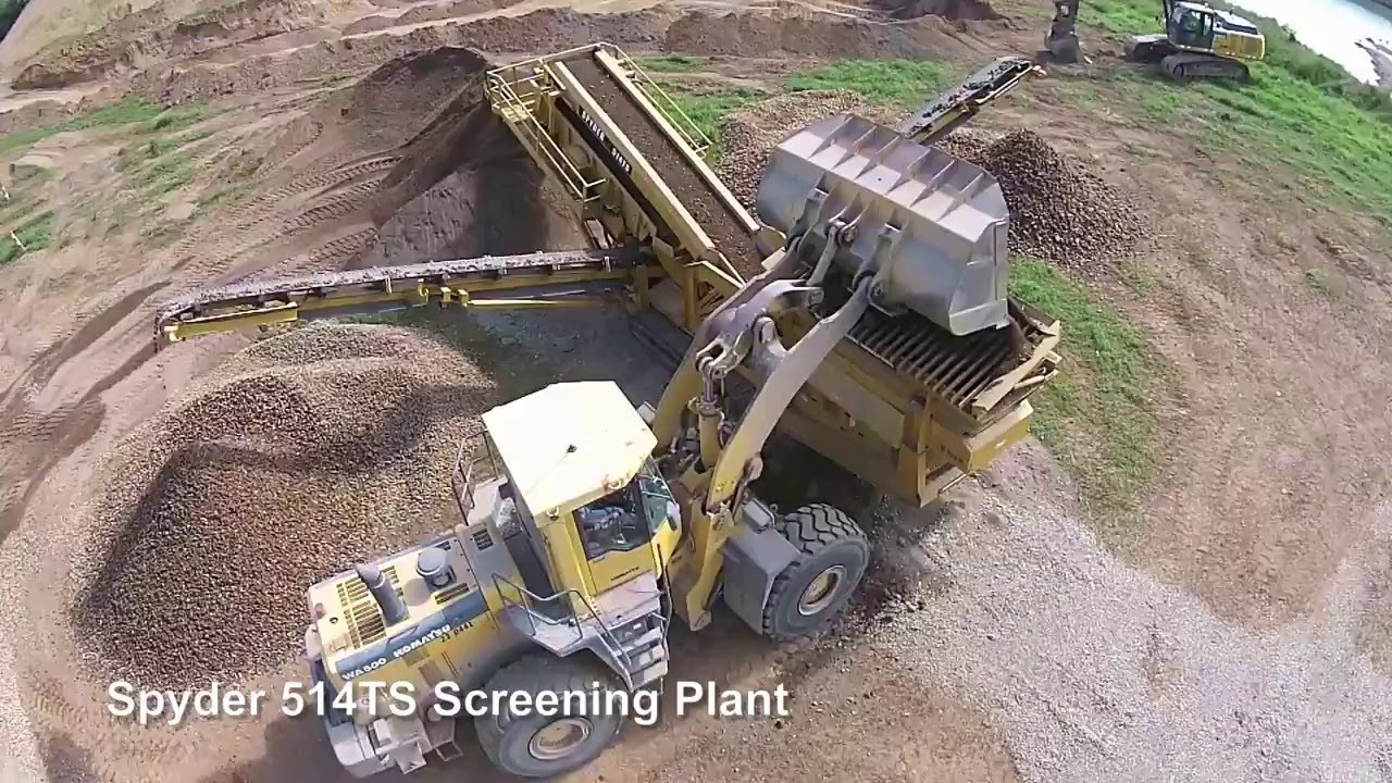 Spyder 514TS Screening Plant