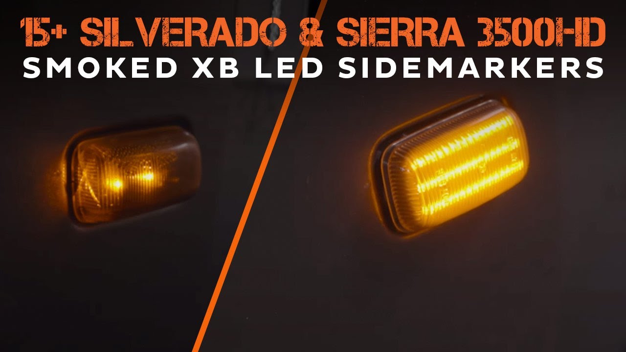New XB LED Side Markers From Morimoto For The 15+ Silverado & Sierra 3500! | Review & Installation