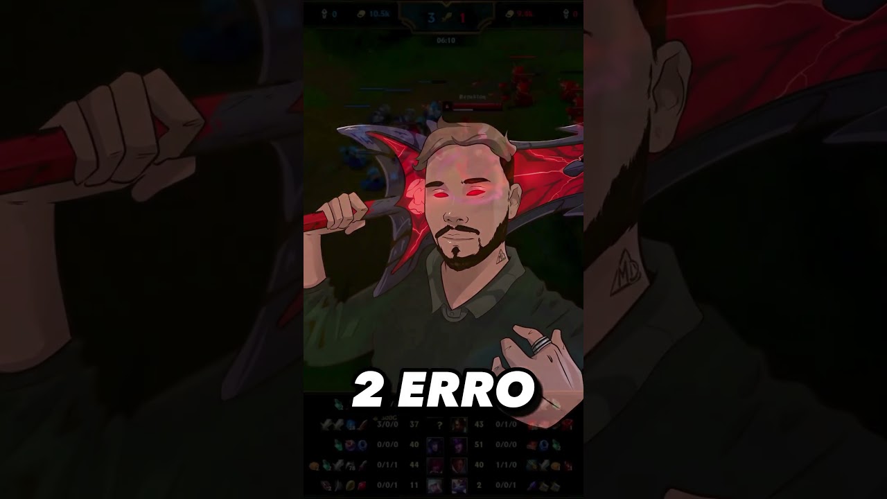 3 erros que n&atilde;o deixam voc&ecirc; subir de elo #leagueoflegends #wildrift #leagueoflegendsbr