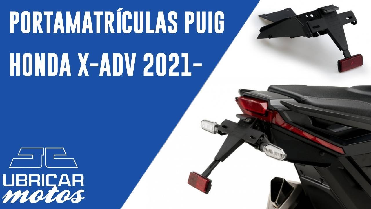 Portamatricula Honda X-ADV 2021- | Puig 20998N