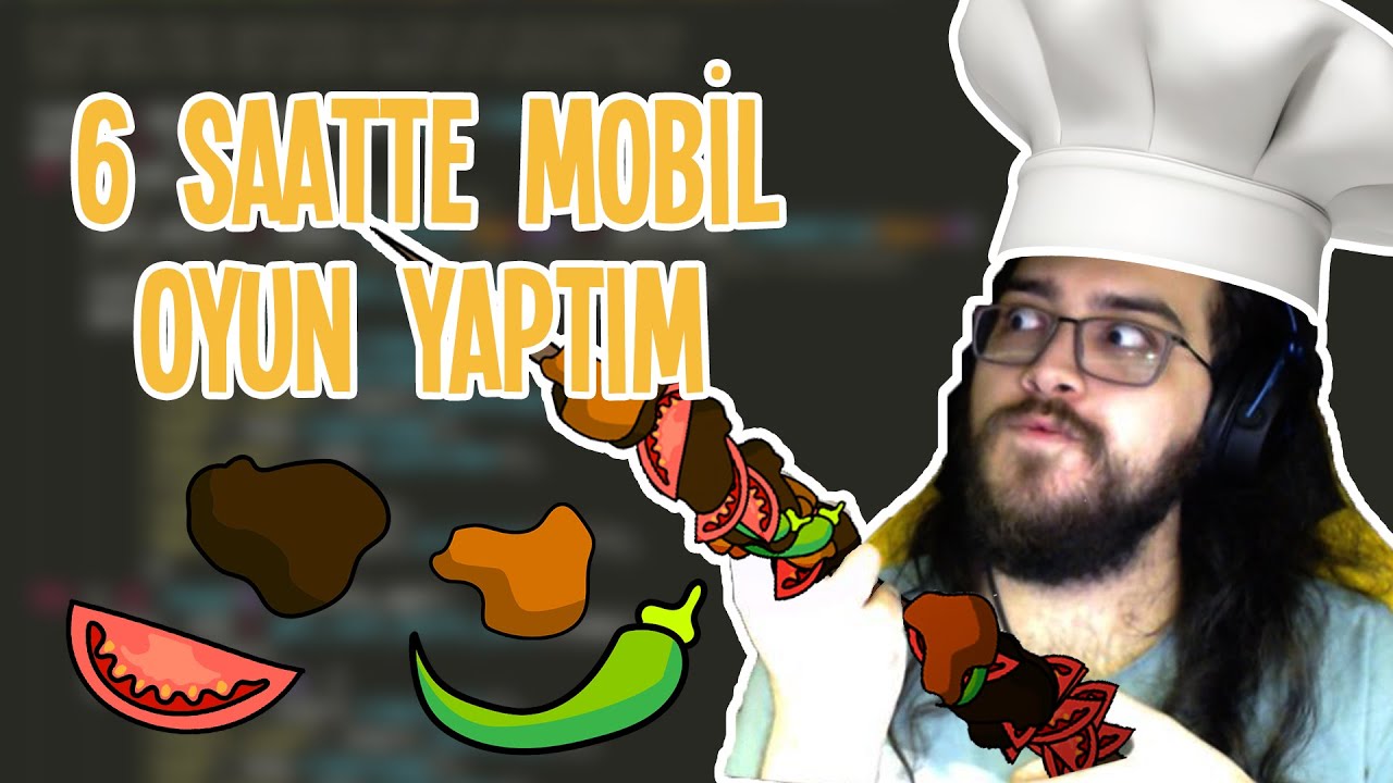 6 SAATTE İLK MOBİL OYUNUMU YAPTIM!