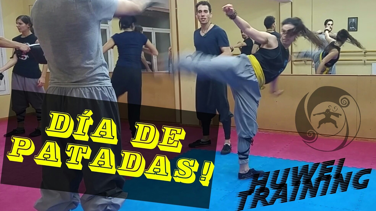 ENTRENAMIENTO PATADAS CON PAOS Y COMBO DE KUNG FU