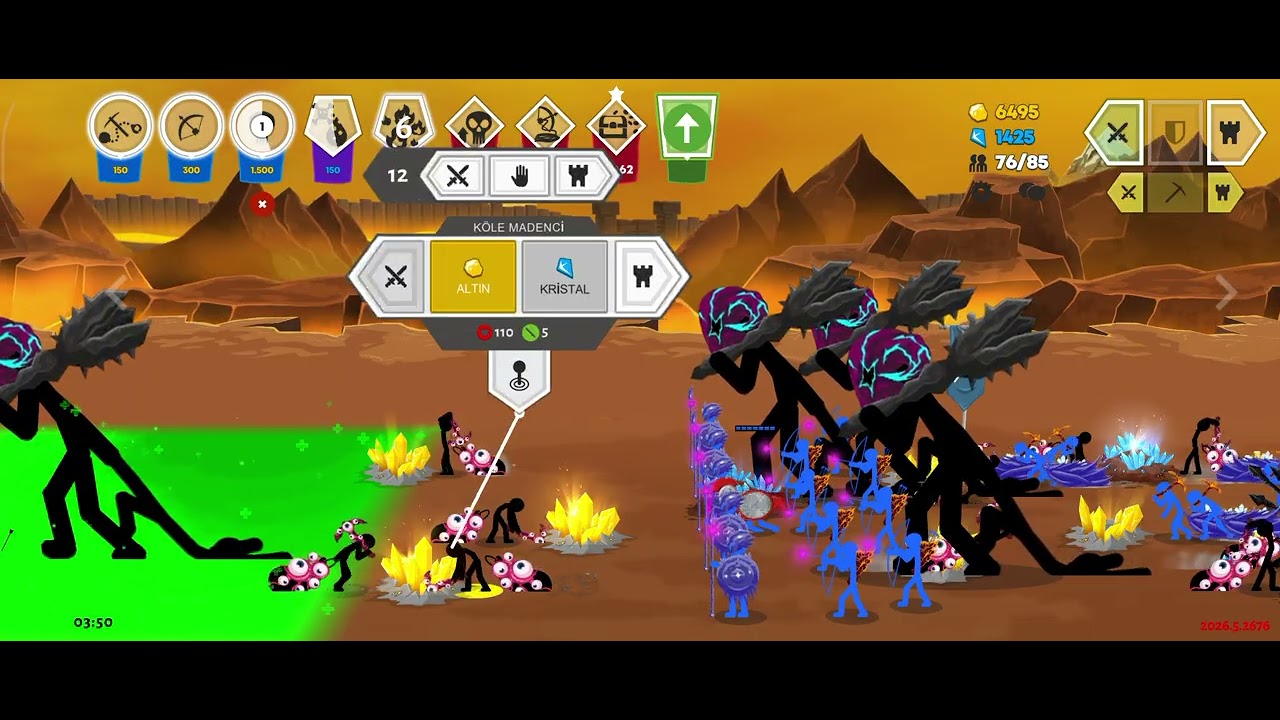 Stickwar stickman saga online War Game 03 03 2026