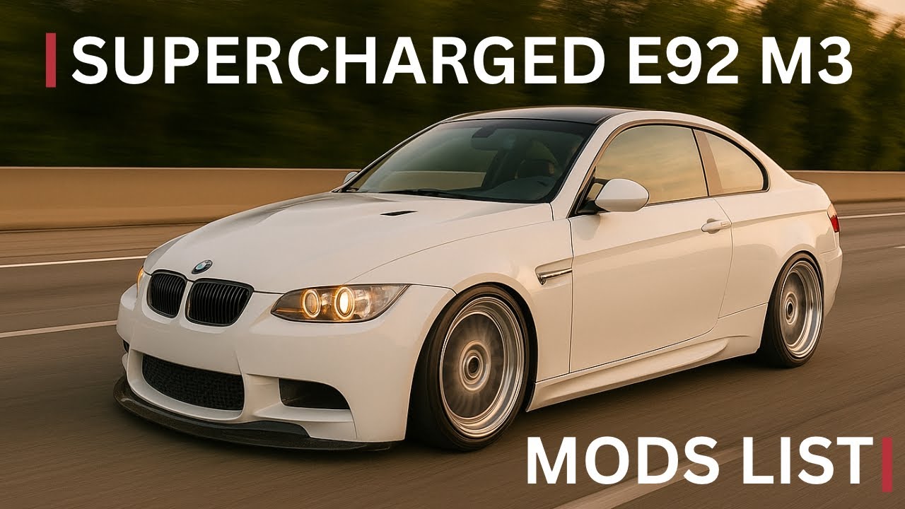 MY 2011 ESS SUPERCHARGED E92 M3