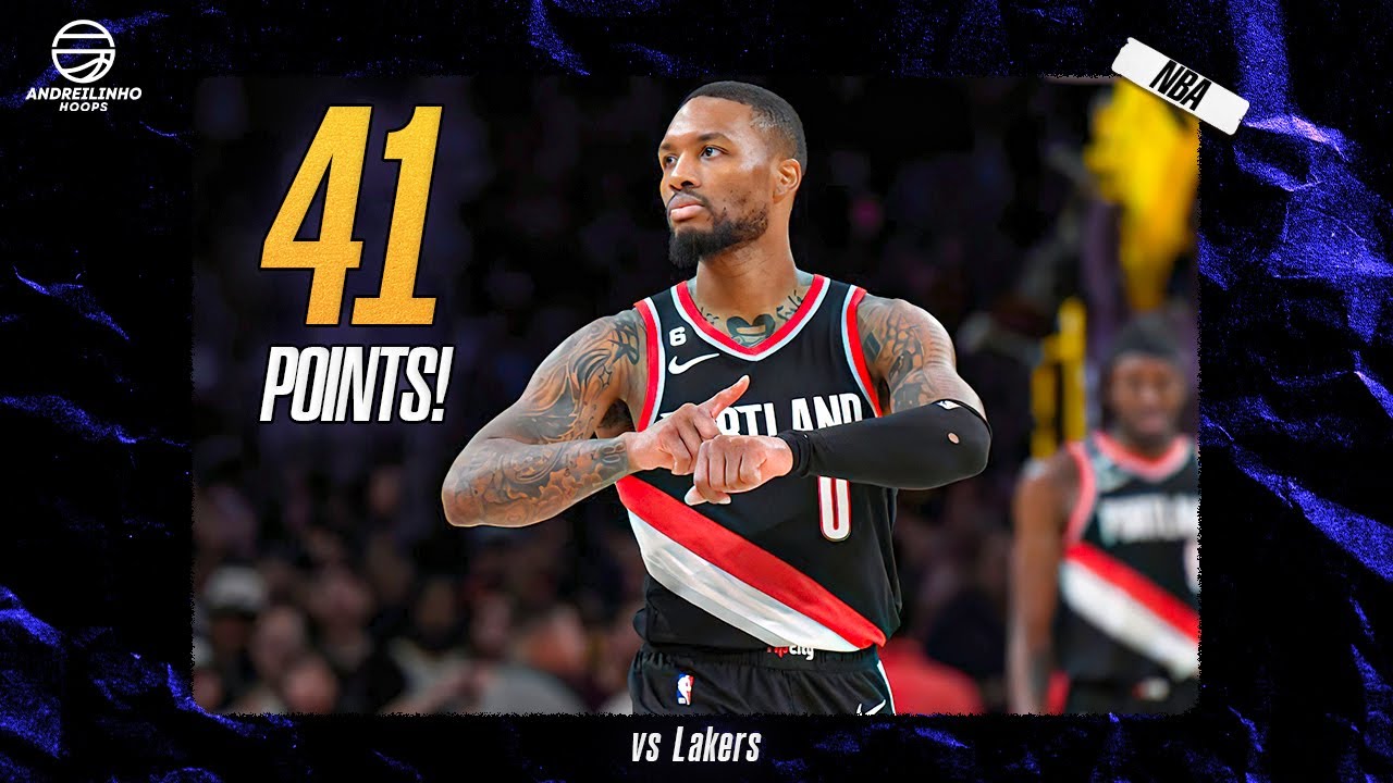Damian Lillard 41 POINTS vs Lakers! ● Full Highlights ● 23.10.22 ● 1080P 60 FPS