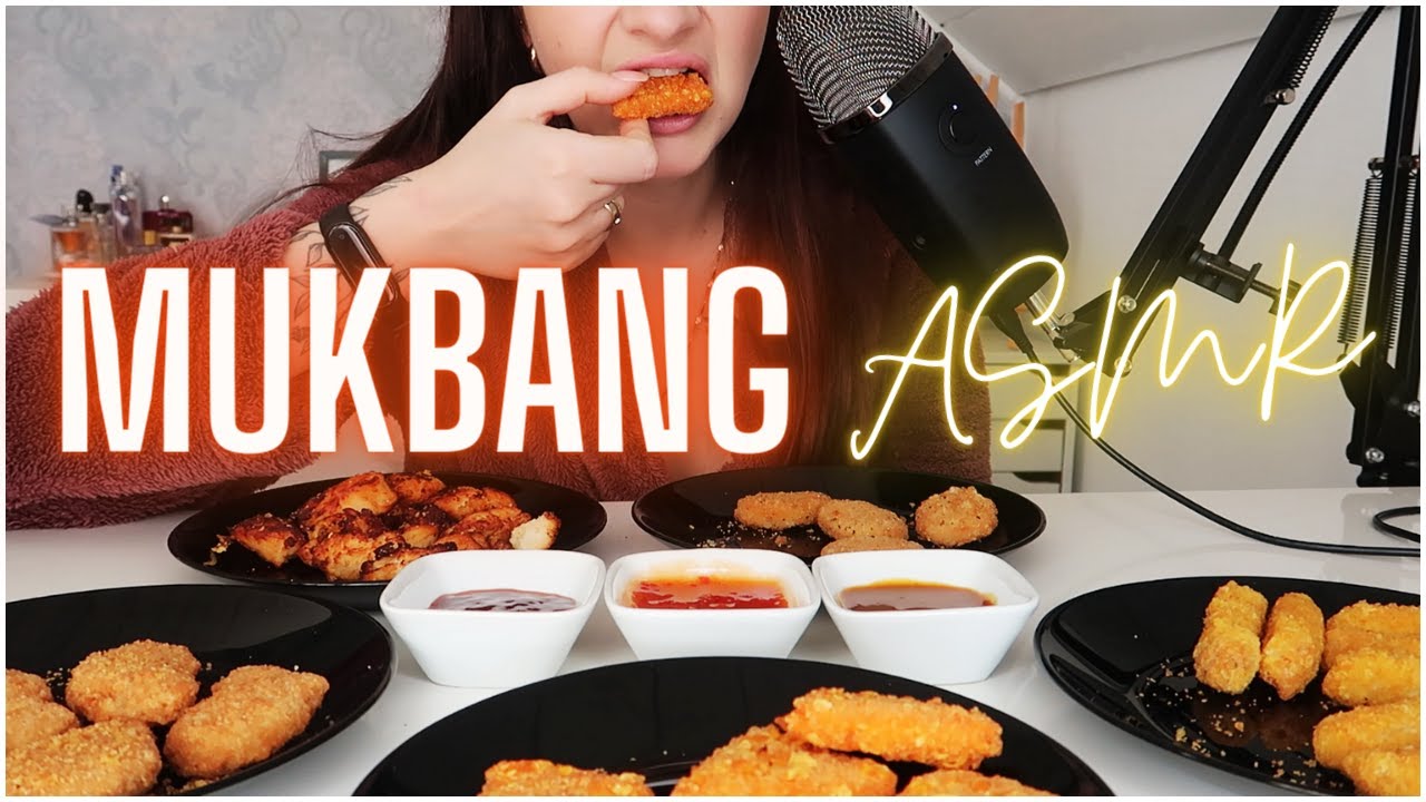 MUKBANG • Nuggetsy z Kurczaka • ASMR Po Polsku