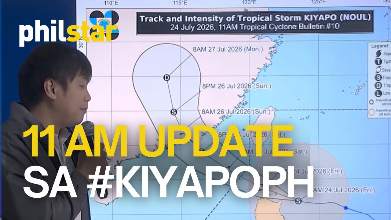 PAGASA Weather Update: Bagyong Kiyapo palabas na ng PAR; epekto ng habagat magpapatuloy