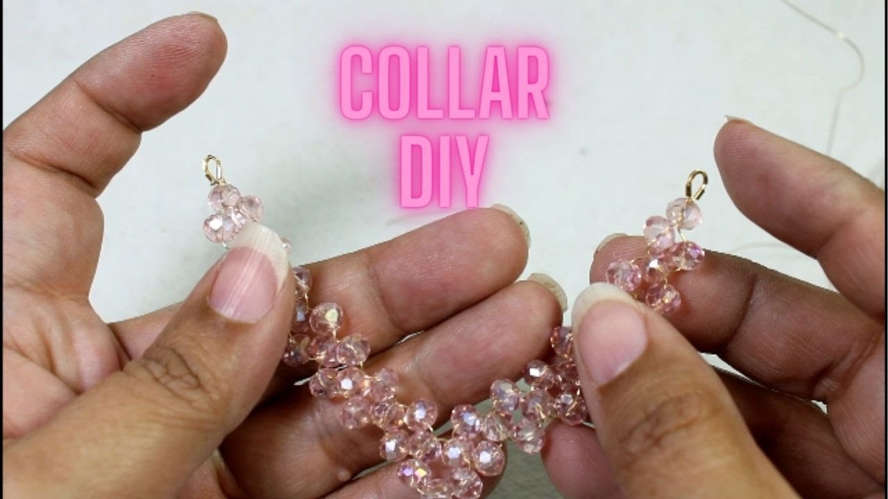 Aprende a hacer un collar en alambrismo... Collar alambrismo Diy