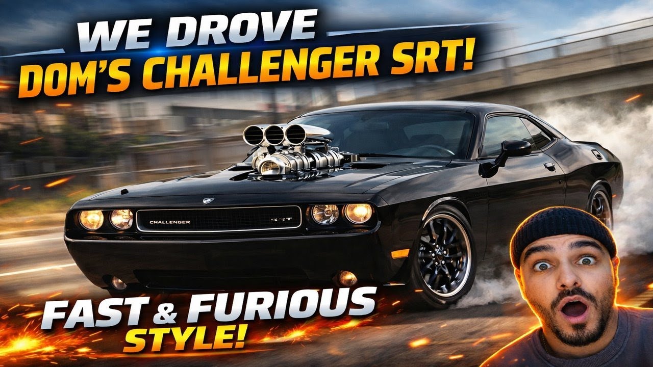 We Drove Dom’s Dodge  Challenger! | Fast & Furious Power Test IN FORZA 5