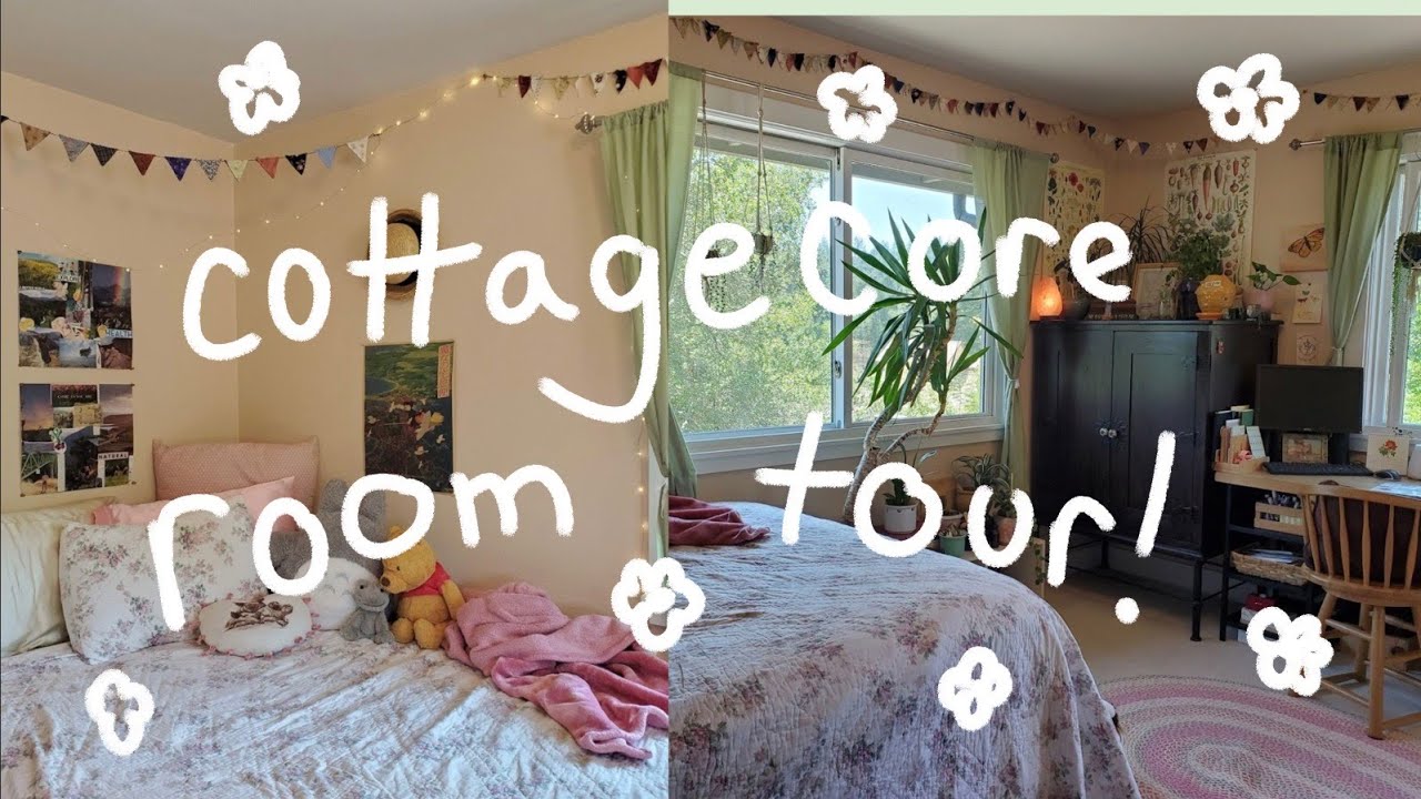 my cottagecore bedroom 🌱💫
