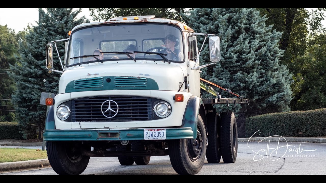 Mercedes L1116 Hydraulic Winch Setup