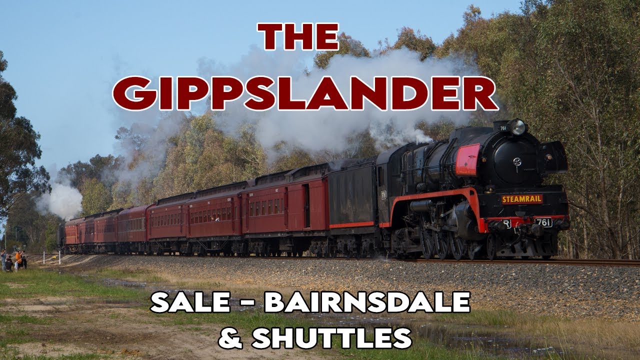 Steam to Bairnsdale! Steamrail's R761 and A² 986 Journey Far East