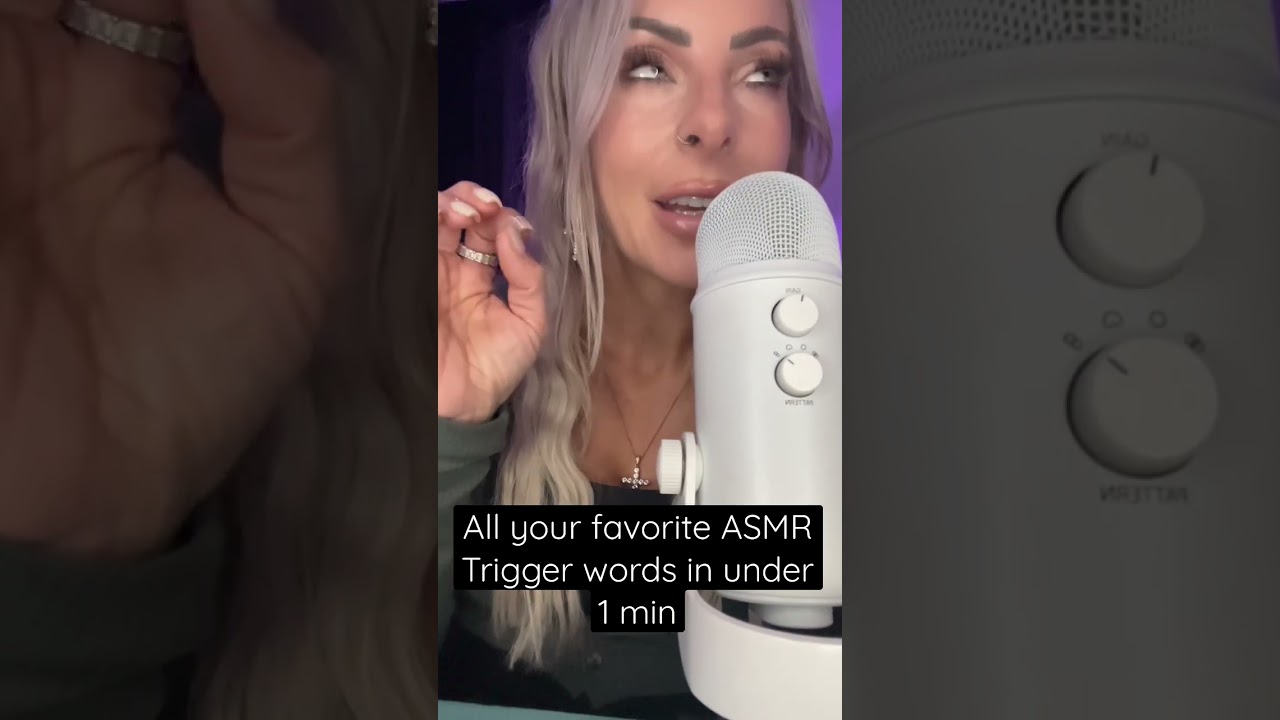 ASMR trigger words - eye BAWLZ, Lower Lash Line, &ldquo;cawfee&rdquo; & more!
