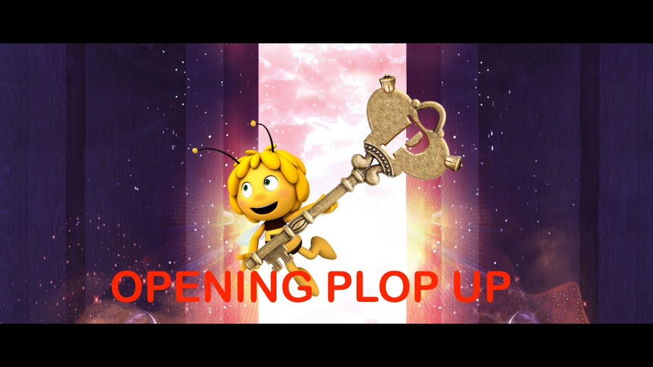 Opening Plop Up