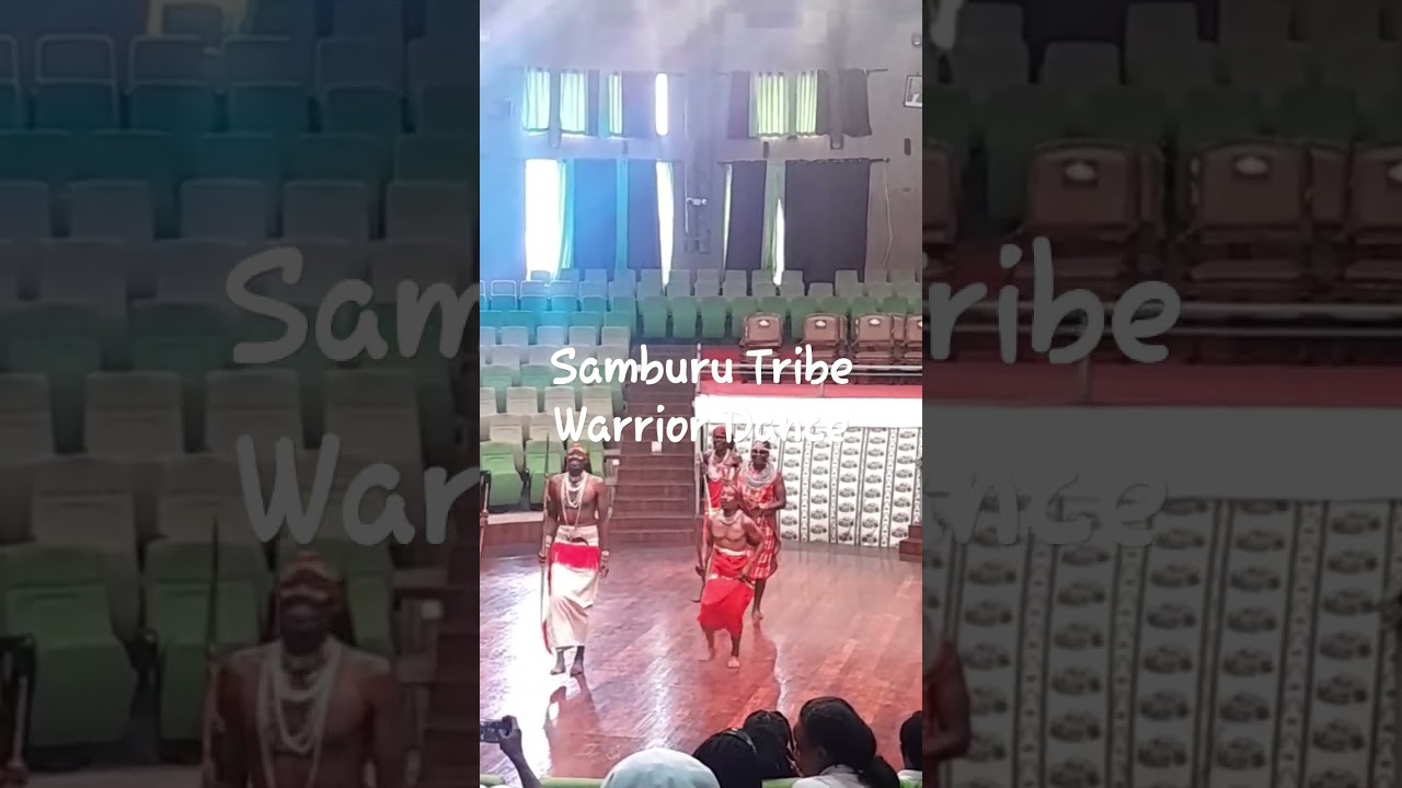 Samburu Young Warrior Dance | Performed by the Cultural Troupe at Bomas of Kenya