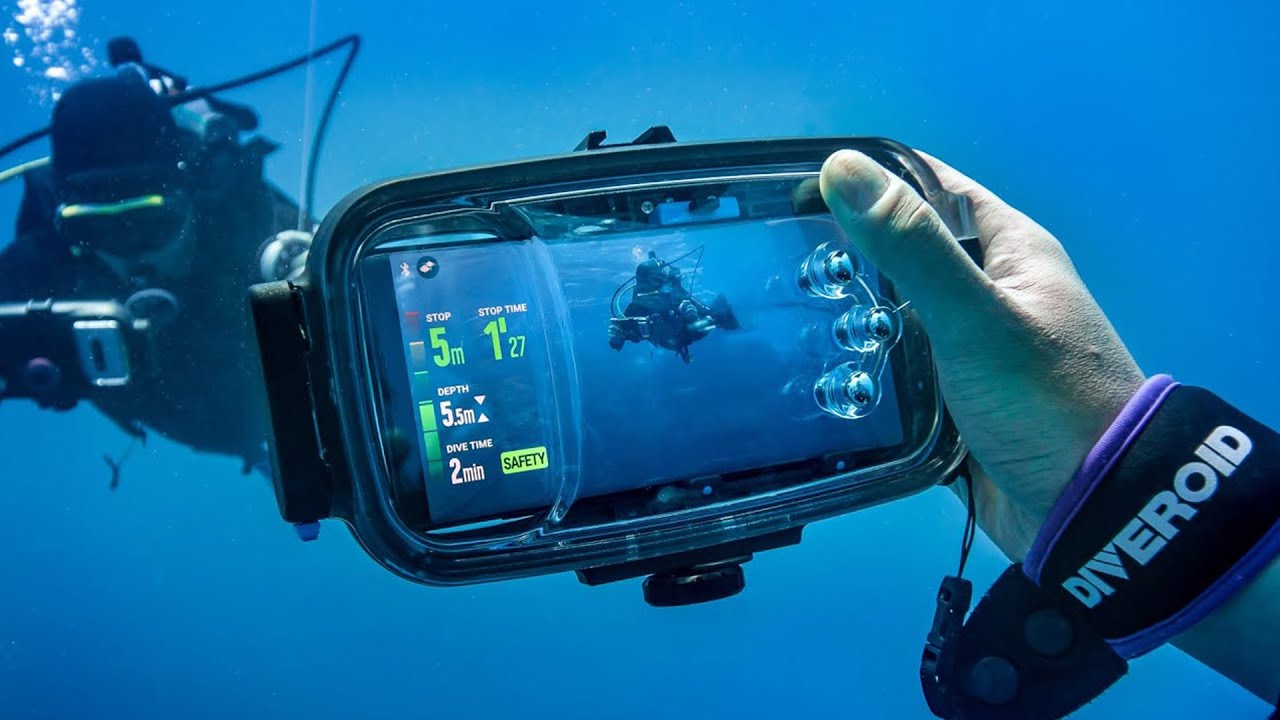 Diveroid Turns Your Smart Phone Into a Scuba Diving Computer