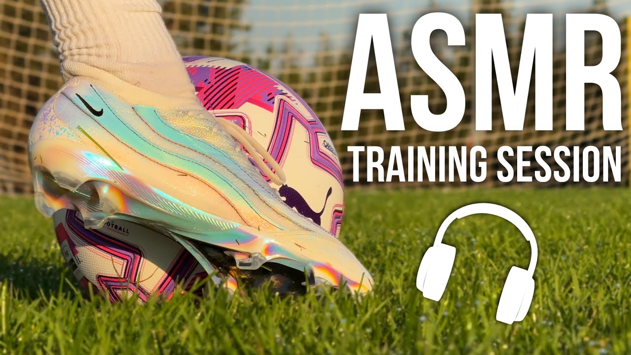 ASMR Training Session For Soccer / Football In Nike Mercurial Vapor 16 Air Max 95
