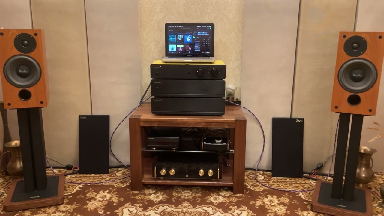 Proac studio 100  Exposure 3010S2 mono power amplifiers