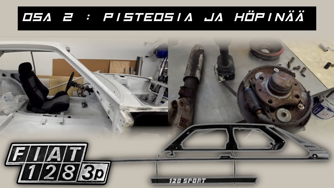 FIAT 128 3P | OSA 2 : PISTEOSIA JA HÖPINÄÄ | AUTOPROJEKTI