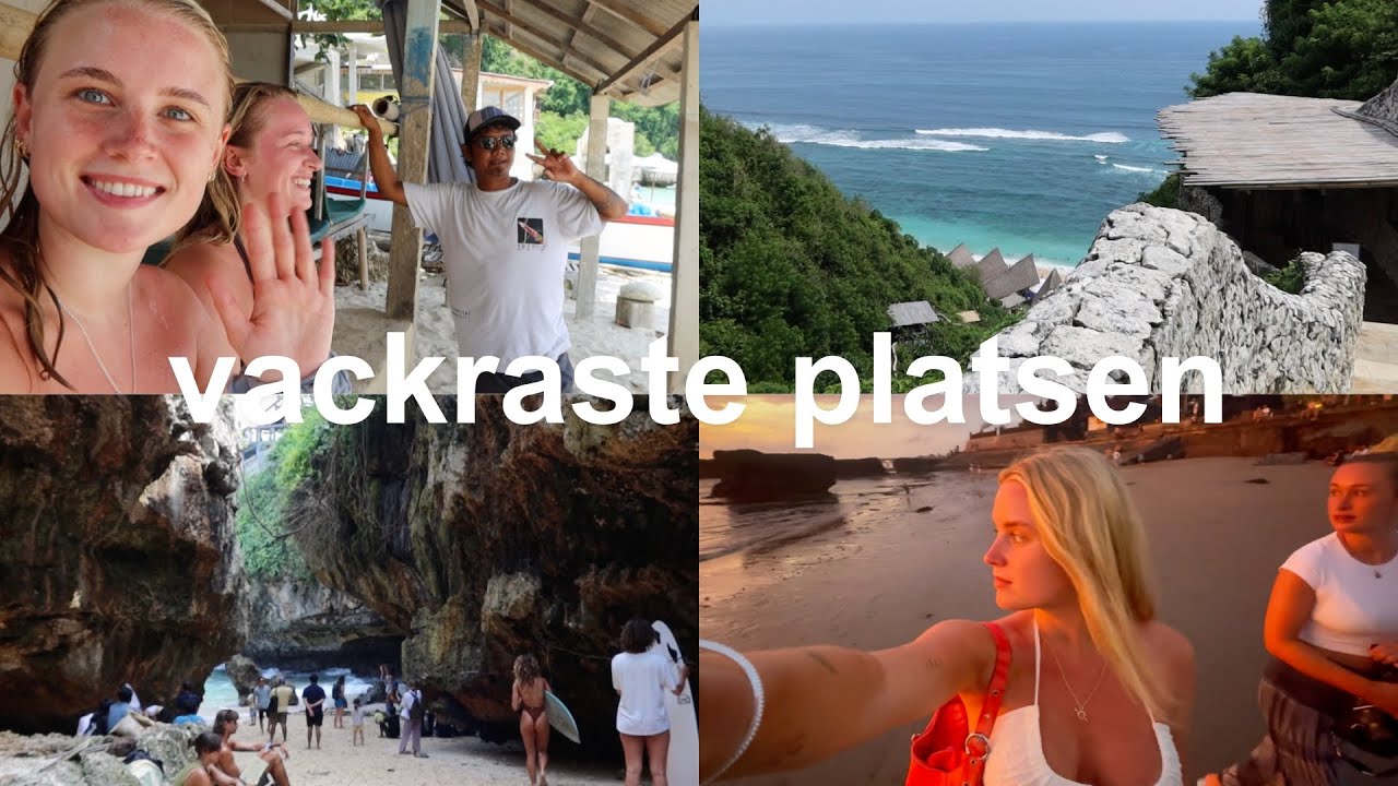 UTFORSKAR BALI - beach club, surf & solnedgång