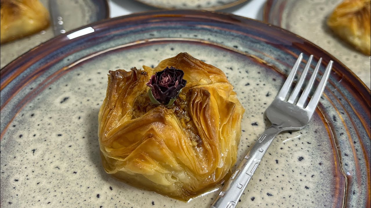“Bakllava që nuk hollohet”-e shpejtë, e shijshme 😍Baklava Recipe| Simple, Fast & Delicious #bakllava