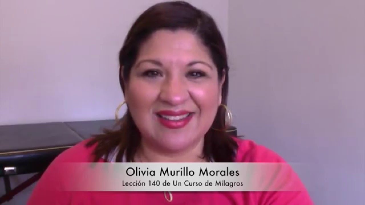 Lección 140 de Un Curso de Milagros con Olivia Murilo