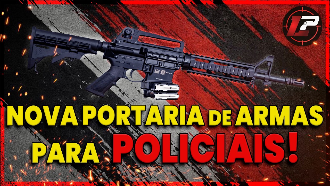 NOVA PORTARIA: POLICIAIS PODEM COMPRAR AT&Eacute; FUZIL E CALIBRE RESTRITO!