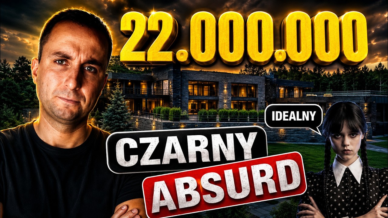 Duży, czarny... DOM w Gdańsku za 22 mln!