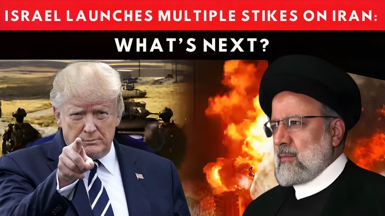 Israel Launches Preemptive Strikes On Iran After US Threats, Multiple Explosions Heard In Tehran