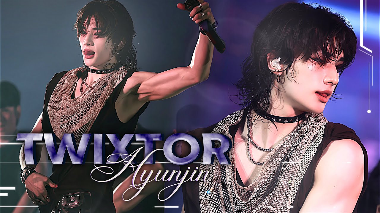 TWIXTOR CLIPS 4K HYUNJIN 
