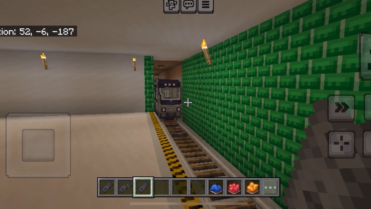 Minecraft Subway Train Ride 🚂🚃