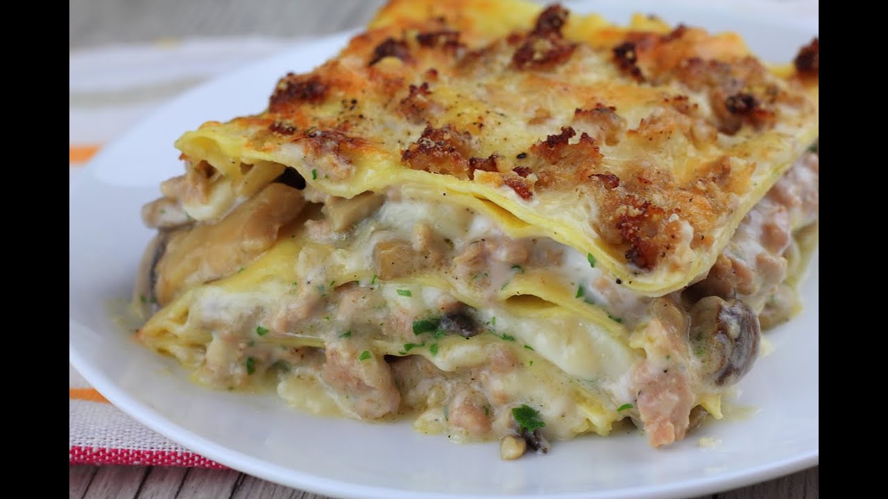Lasagne con funghi e salsiccia: preparate cosi saranno FAVOLOSE!