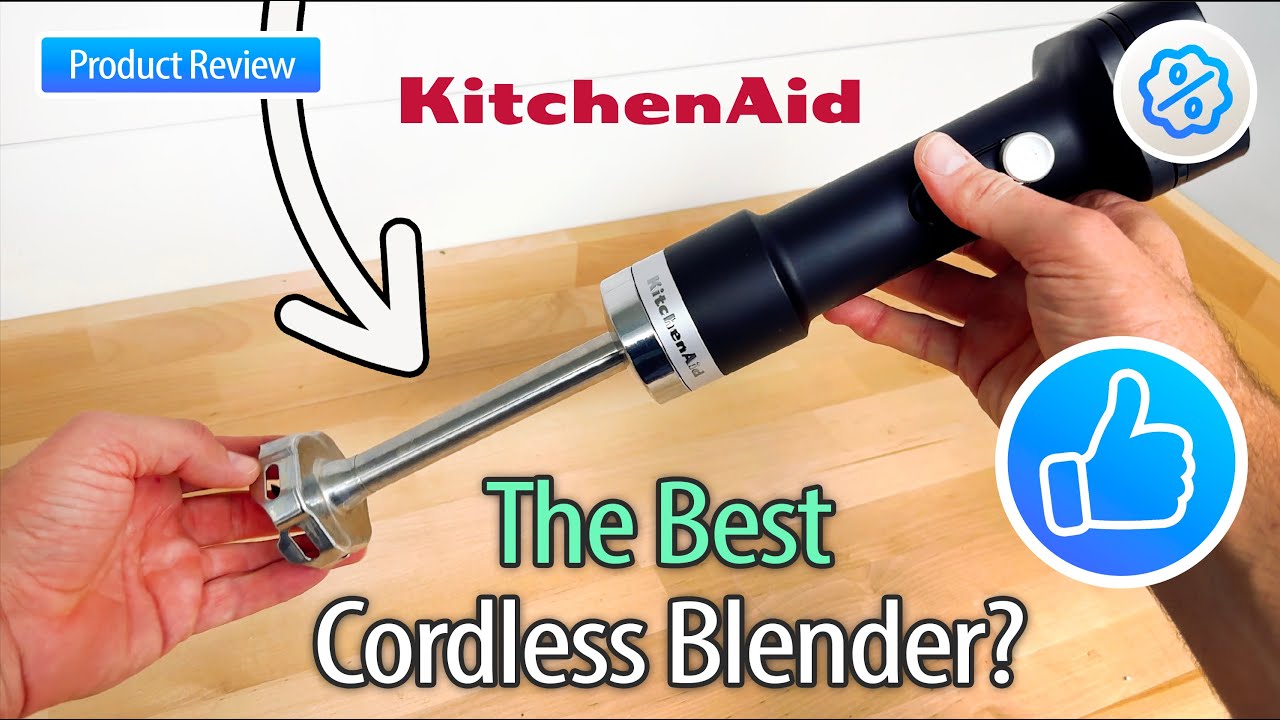 Обзор беспроводного ручного блендера KitchenAid Go™: универсальный и удобный кухонный инструмент!