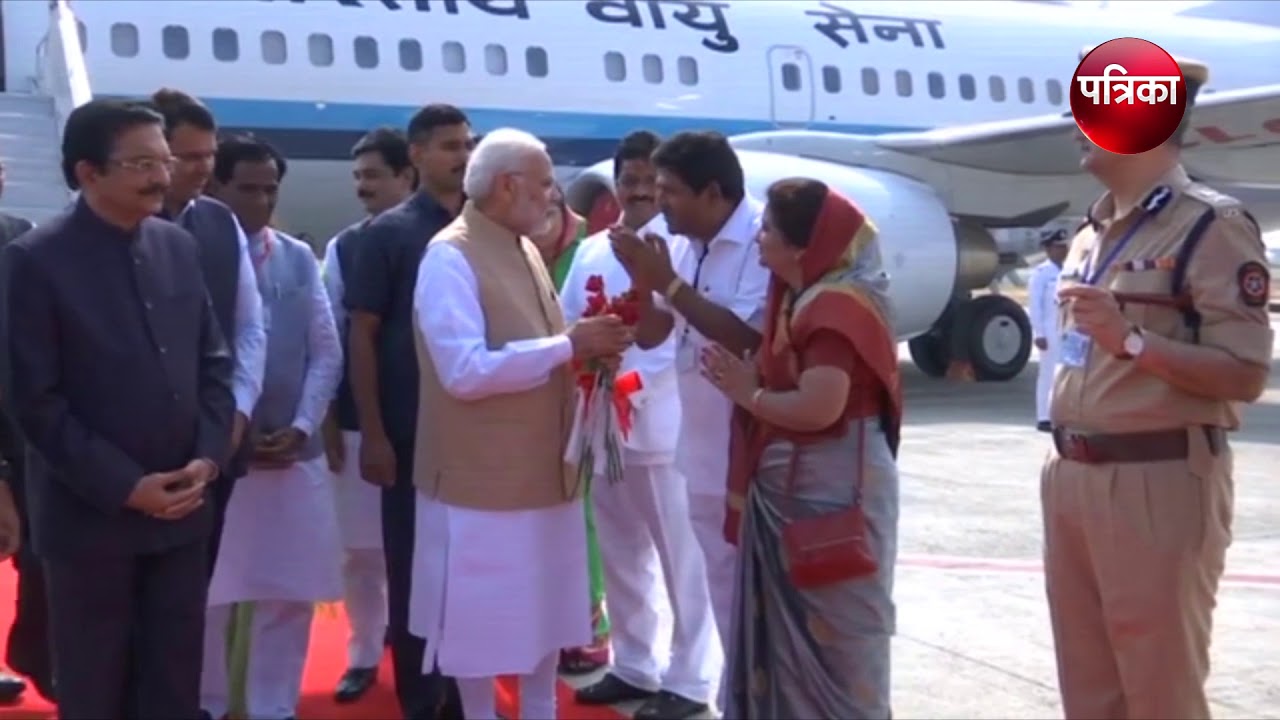 PM Narendra Modi arrives in Shirdi - #Maharashtra News