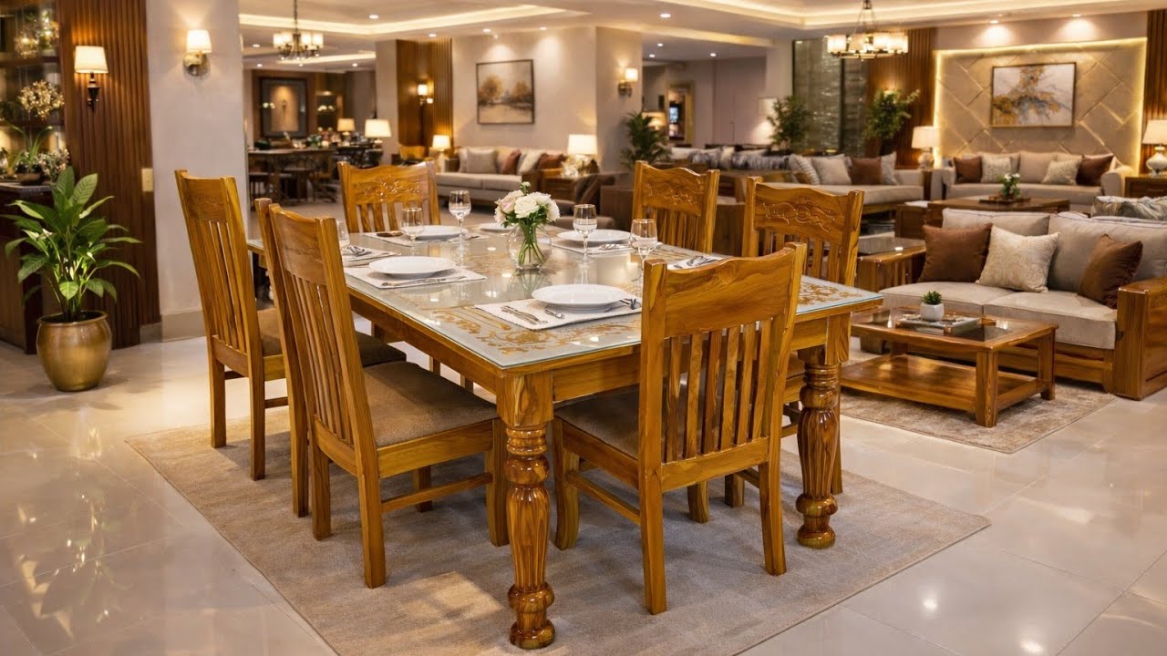  #viral Best furniture video #sofa #dining #diningtable #made of teak wood